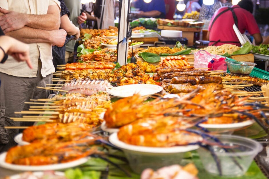 Southeast asia street food