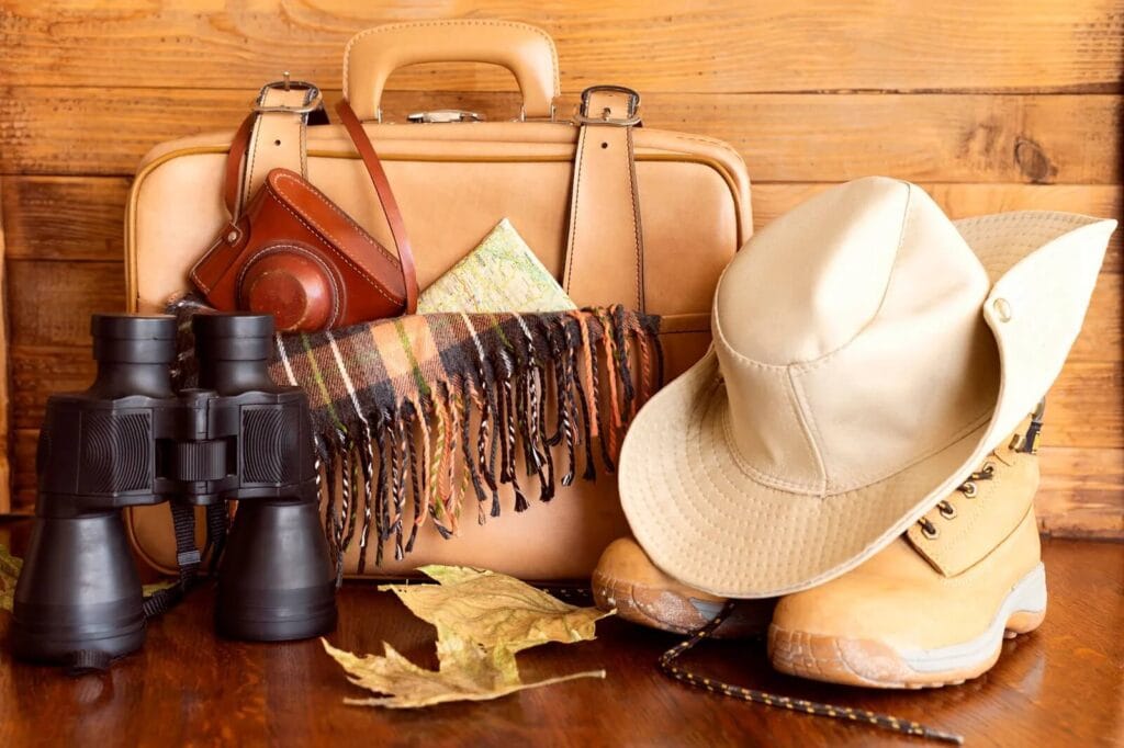 Packing essentials for safari trip