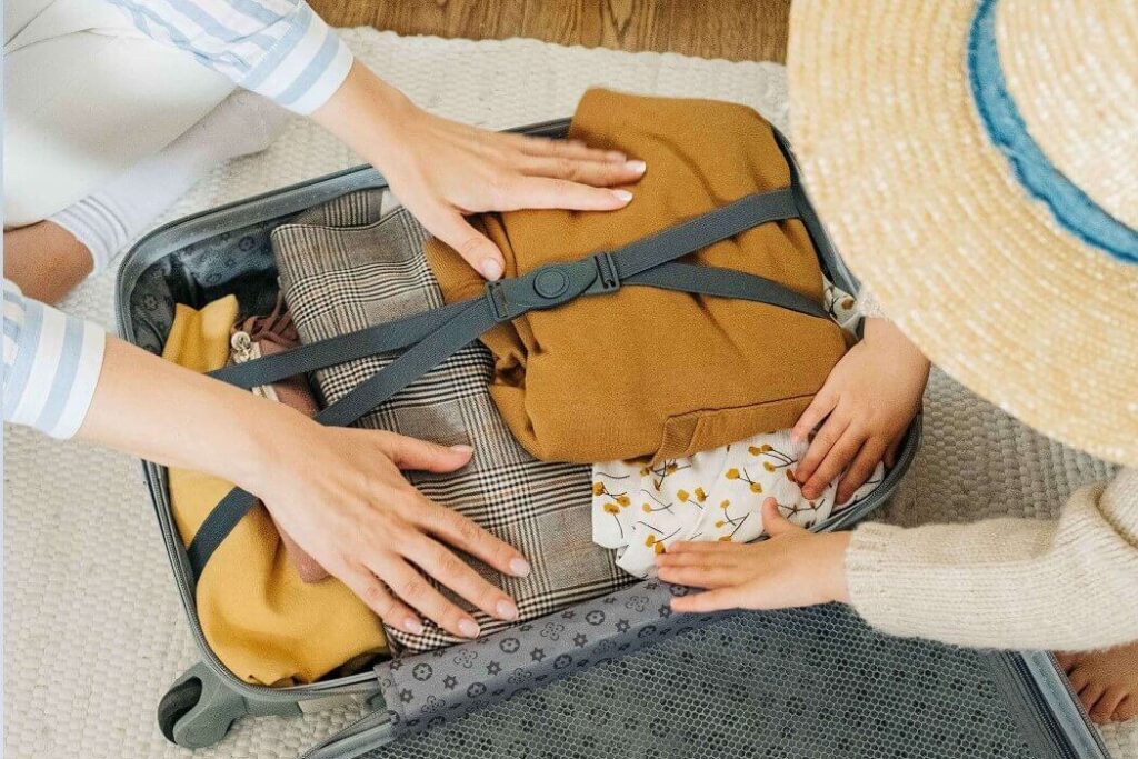 Packing smart for train travel europe