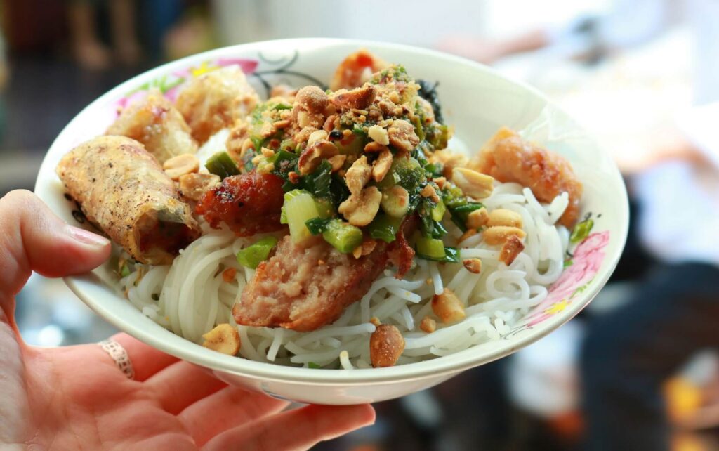 Local people daily street food