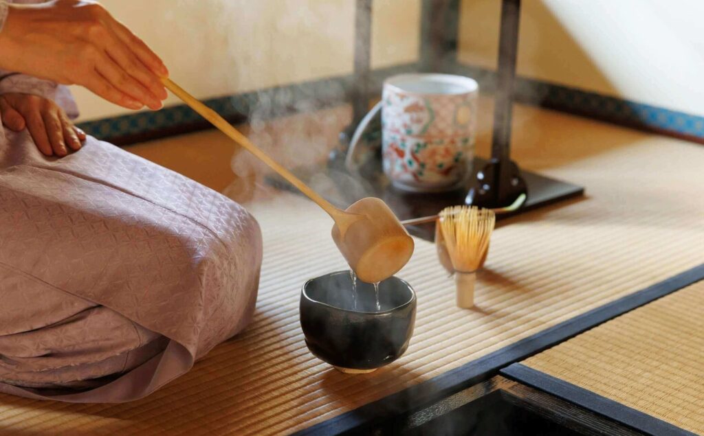 Symbolism and aesthetic in tea presentation