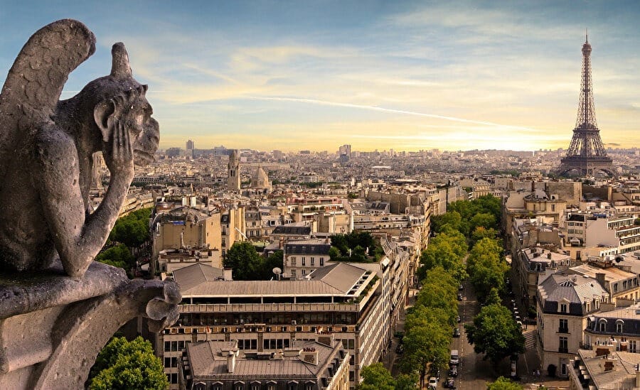 Paris seyahat rehberi ziyaret edilmesi gereken yerler