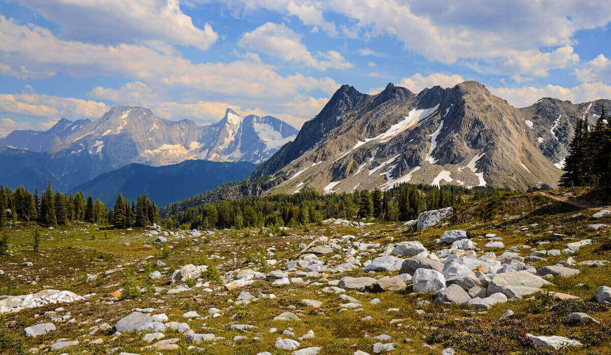 Kanada rocky dağları