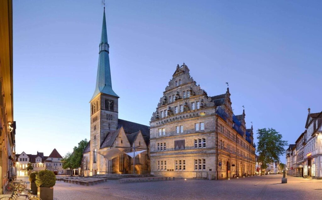 Germany fairy tale towns with historic streets